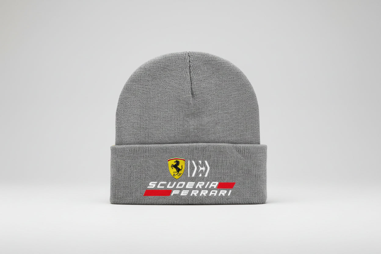 Ferrari F1 Racing Knitted Beanie