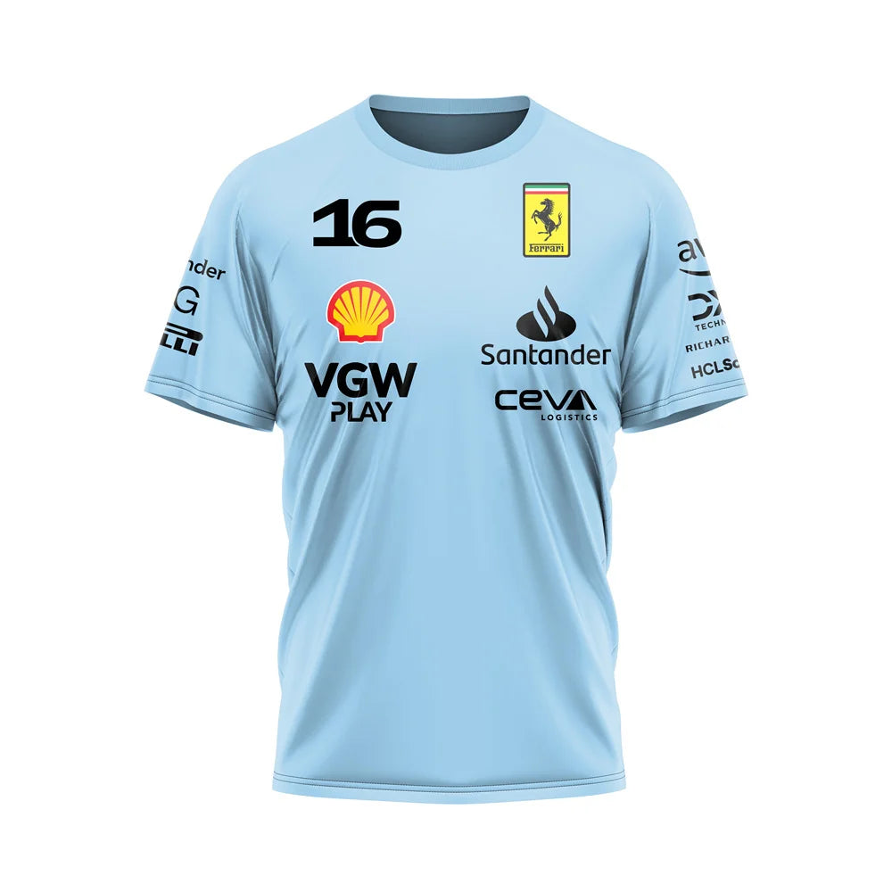 Ferrari F1 Racing Cycling T-Shirt