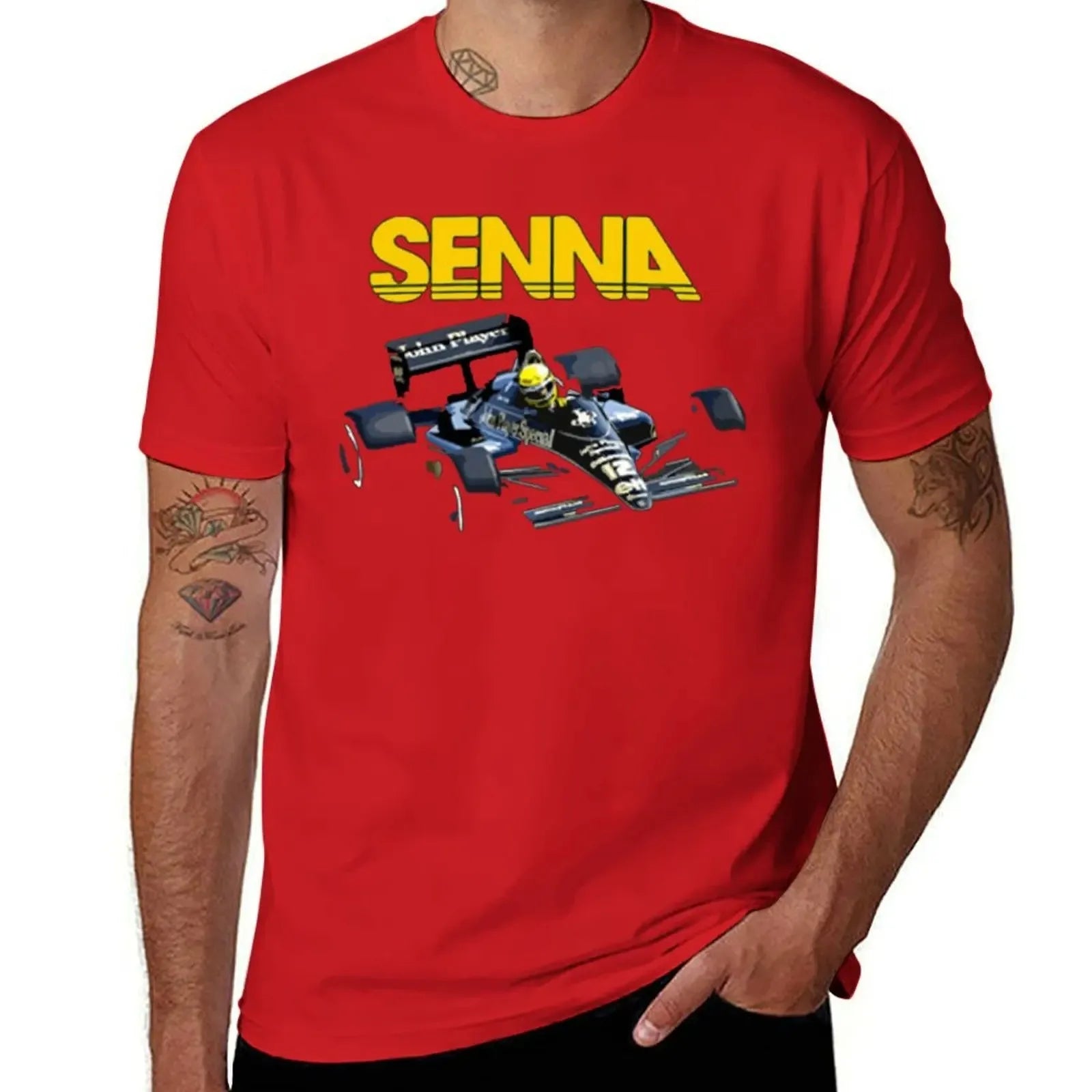 Ayrton Senna F1 Racer T-Shirt