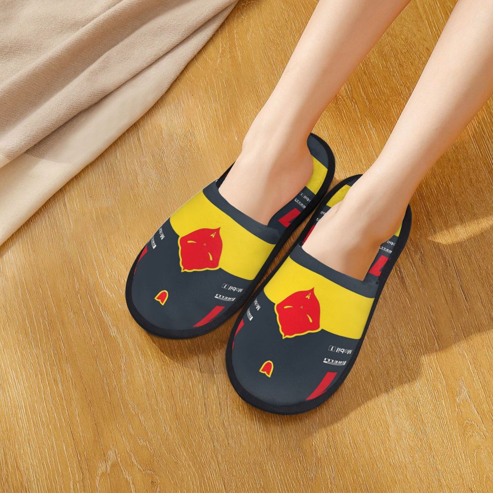 Max Verstappen No 1 World Champion RB Men Women Furry slippers Leisure Home slippers