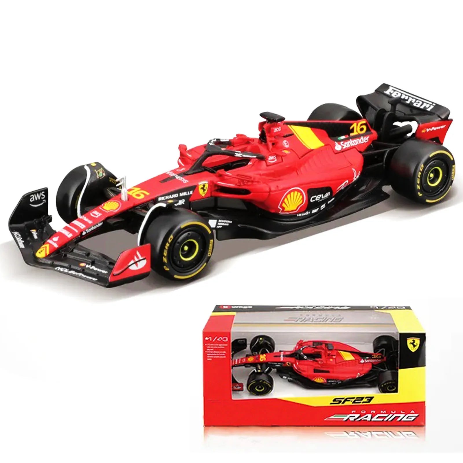Bburago 1:43 McLaren MCL60 MCL38 Red Bull RB20 RB19  F1 Racing Formula Car Static Simulation Diecast Alloy Model Car