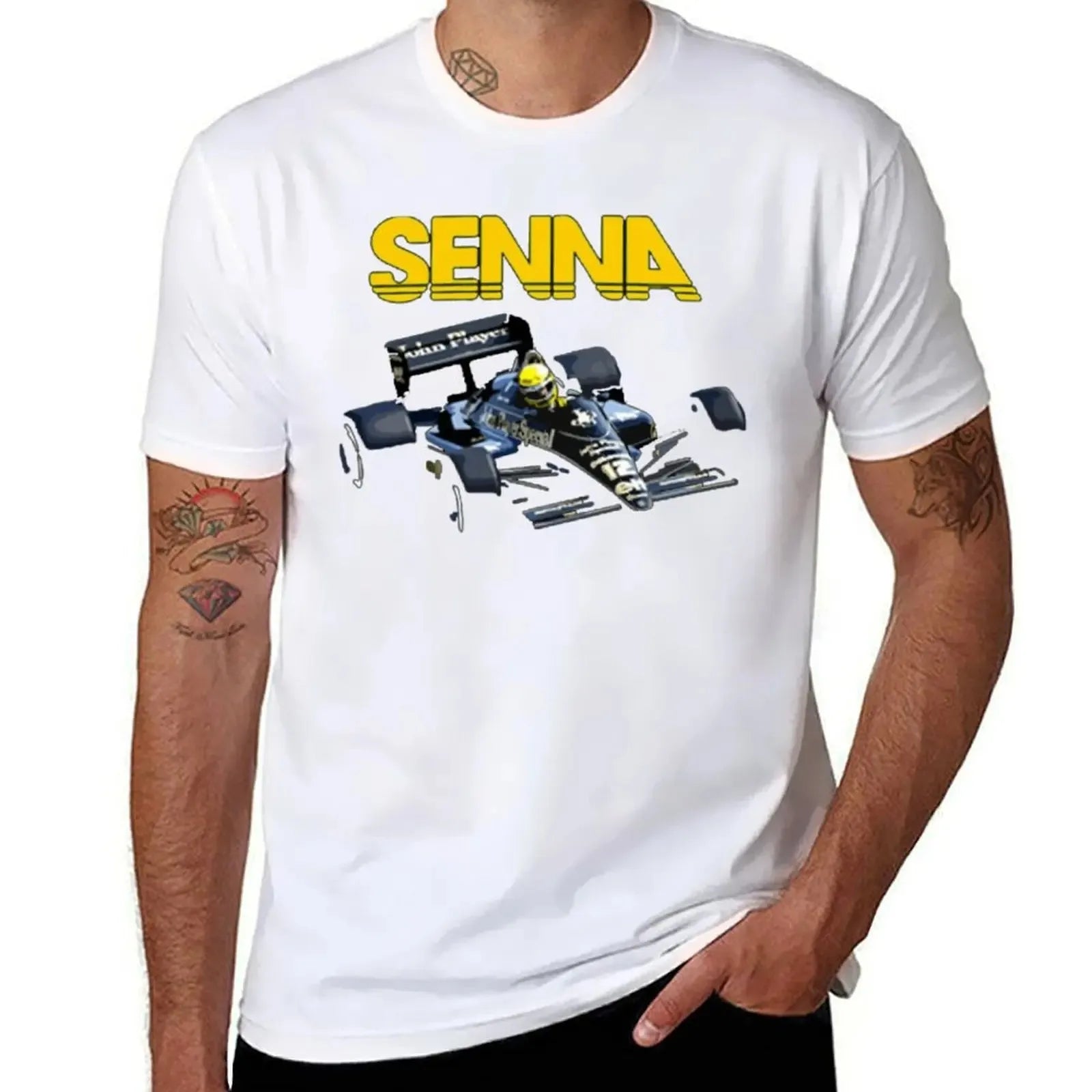 Ayrton Senna F1 Racer T-Shirt