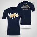 2025 F1 Max Verstappen Champion T-shirt Men&Woman Hot Sale New Summer Sports Short-sleeved Tops Shirt Children