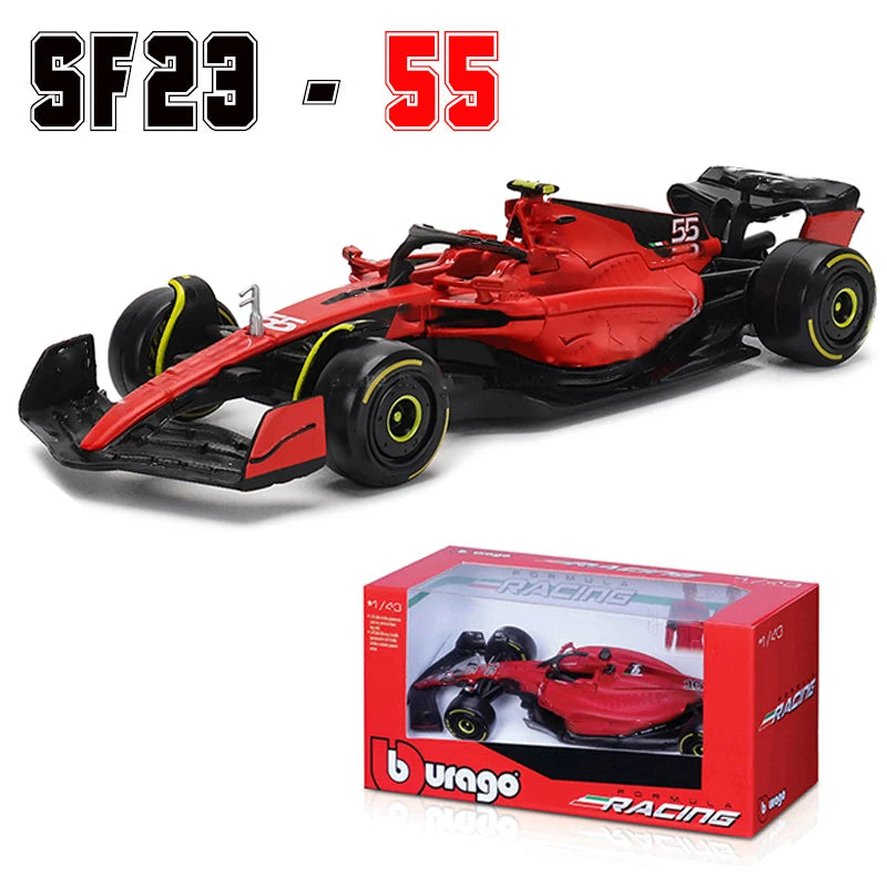 Bburago 1:43 McLaren MCL60 MCL38 Red Bull RB20 RB19  F1 Racing Formula Car Static Simulation Diecast Alloy Model Car