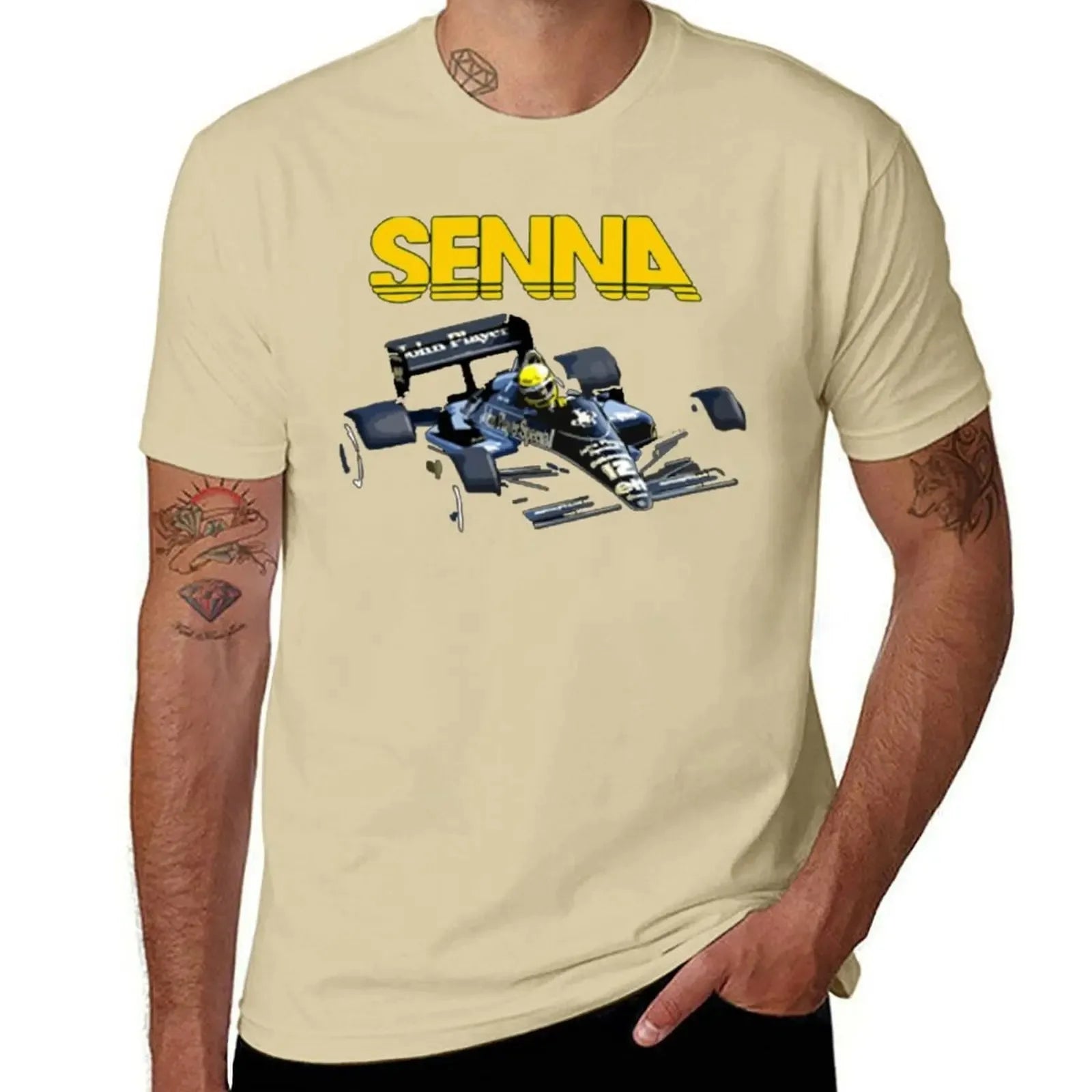 Ayrton Senna F1 Racer T-Shirt