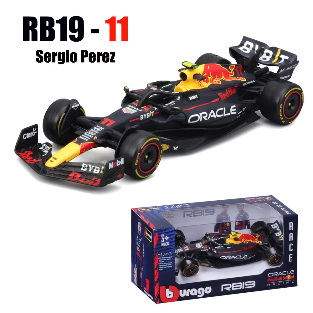Bburago 1:43 McLaren MCL60 MCL38 Red Bull RB20 RB19  F1 Racing Formula Car Static Simulation Diecast Alloy Model Car