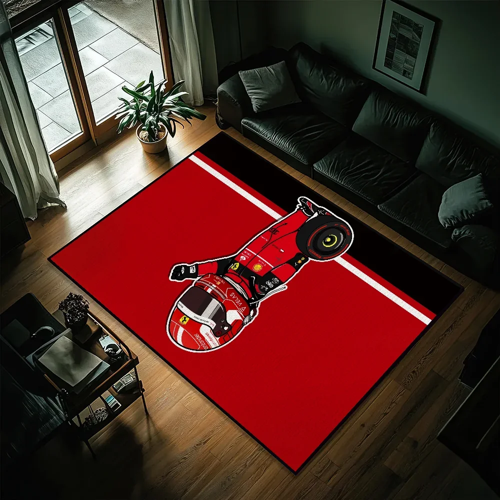 Racer C-Charles L-Leclerc 16 F-F1 Door Mat Entrance Non-slip Washable Kitchen Carpet Living Room Hallway Rug Bathroom Decoration
