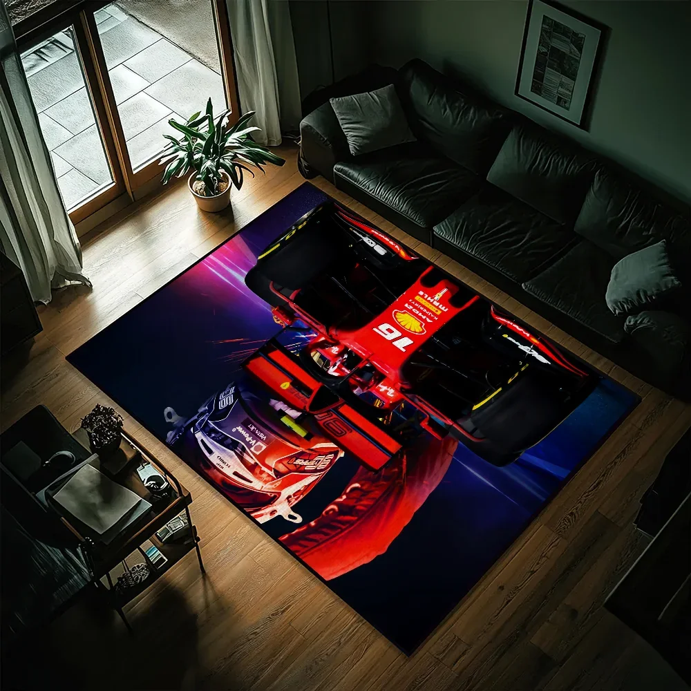 Racer C-Charles L-Leclerc 16 F-F1 Door Mat Entrance Non-slip Washable Kitchen Carpet Living Room Hallway Rug Bathroom Decoration