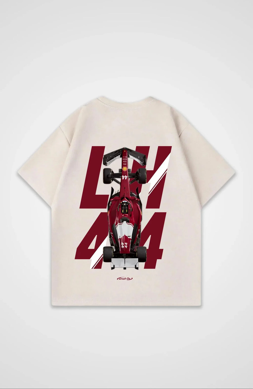 Lewis Hamilton F1 Merch Oversized Shirt Summer Men T-shirts Racer Top Classic F1 Shirt Heavy Cotton Men's Crew Neck Male T-Shirt