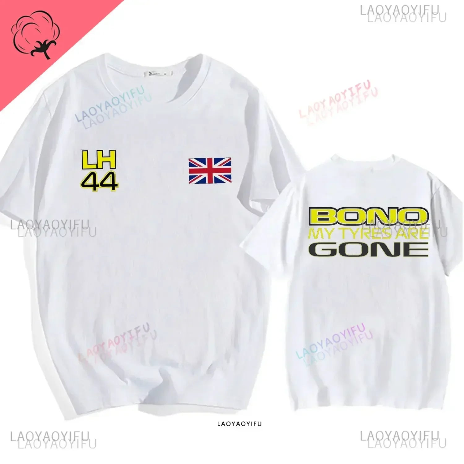 2024 Lewis Hamilton 44 Cotton Men T Shirt Apparel Women Casual Pilote De F1 Racing Driver Sleeve Clothes Graphic T Shirts Tops